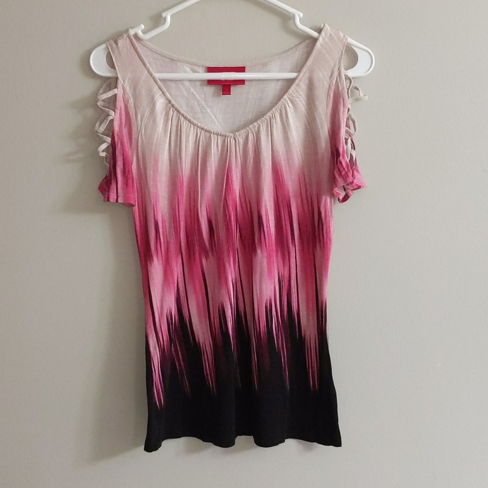 ❤3/$10❤Jennifer Lopez open shoulder blouse xs
